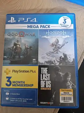 Kaset ps 4 god of war dan horizon