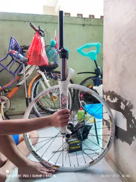 Fork Marzoochi Bomber 55 ATA Air, Adjust 100-160, TA Boost 20x110