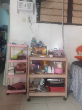 Meja TV + Rak 4 susun serbaguna Lok Kemanggsan