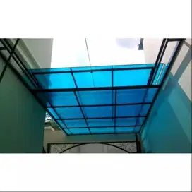 kanopi sleding manual atap soarflat warna biru survei gratis
