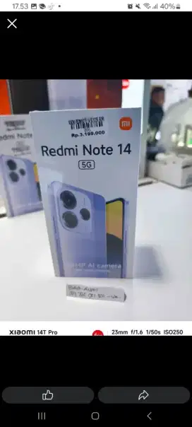 XIAOMI REDMINOTE 14 5G 8/256 • ATLANTISDAHSYAT
