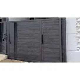 pagar rumah bahan GRC minimalis terbaru harga murah