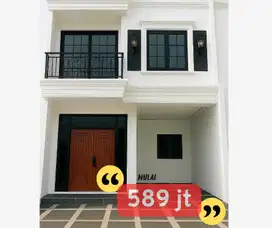 D'Village – Rumah di Jagakarsa 2 Lantai Harga Mulai 500 Jutaan!