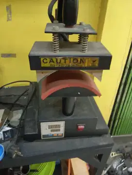 Dijual alat press topi buat sablon topi