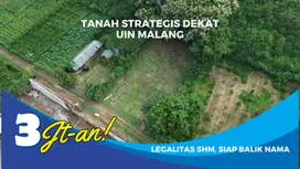 Tanah Murah Dekat Kampus UIN 3 Kedokteran Bangun Rumah/Kos