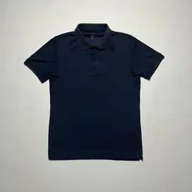 POLO SHIRT UNIQLO AIRSM POLOS KEMEJA KERAH NAVY ORIGINAL