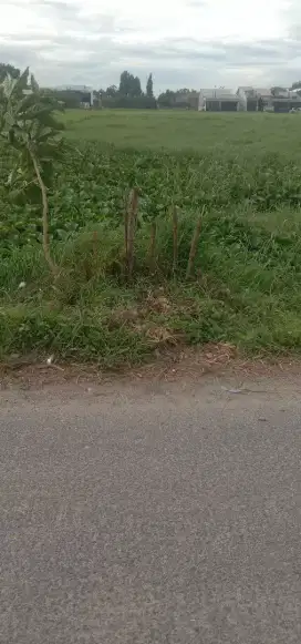 Di JUAl tanah pinggir jalan sederhana pasar 7 tembung