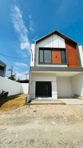 Rumah Baru 2Lantai Hunian Cluster Modern Design, Lokasi Medan Amplas