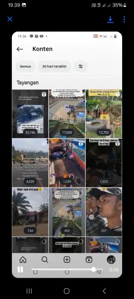 Cari akun instagram