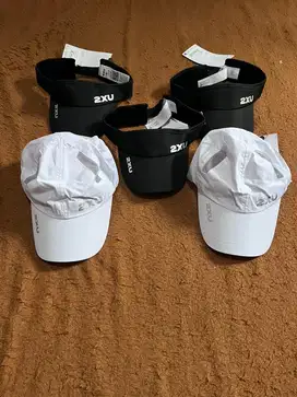 2XU run cap & 2XU visor cap