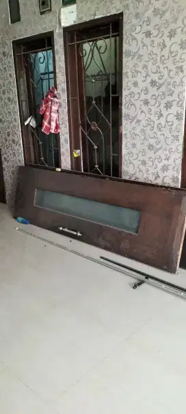 Di jual Pintu kayu jati