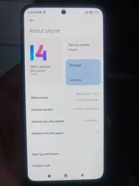 Xiaomi Redmi note 10s ram 6/128