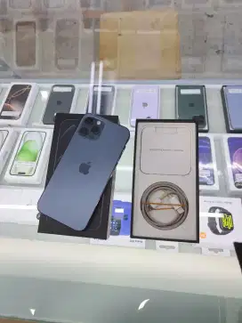Second IPhone 12 Pro 256GB Pacific Blue Ex IBOX Mulus Fullset Nego