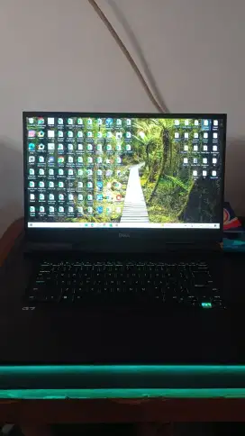 Laptop Gaming Dell G7 i7 Gen 10 SSD 512 Ram 16 NVIDIA GTX 1660TI RGB
