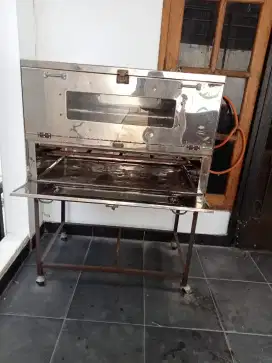Jual oven gas stainless 2 deck