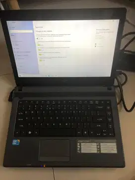 laptop acer asphire core i3 normal