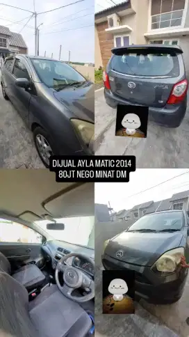 Ayla matic 2014 80 jt nego