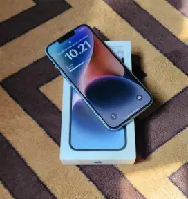iPhone 14 128Gb Biru Ex iBox Resmi Indnesia