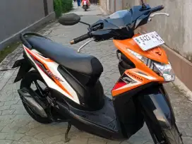 Honda beat FI 2014 stater tokcer halus mulus terawat