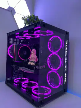 CPU Komputer Gaming & Editing i5 11400f RAM 16GB RX 6700XT 12GB