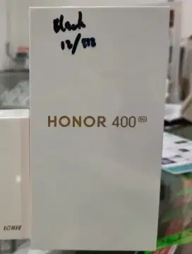 HONOR 400 5G 12GB+512GB Black BNIB Garansi Resmi Indonesia