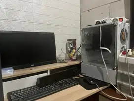 Dijual 1 set komputer ( MONITOR + CPU + KEYBOARD + MOUSE + SPEAKER)