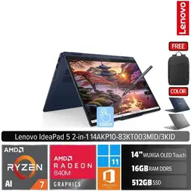 Lenovo IdeaPad 5 2in1(14AKP10)-AMD Ryzen 7 AI 350
