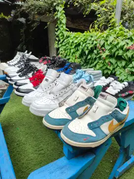 Sepatu cowok/cewek Nike x Vans x Converse Original like New Very RARE
