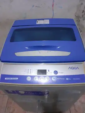 JUAL MSN CUCI 1 TABUNG OTOMATIS (AQUA-9KG) NORMAL SIAP PAKAI