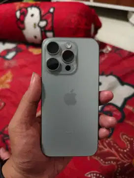 Iphone 15 pro natural titanium ex ibox