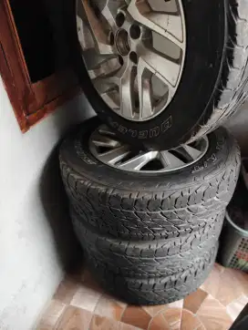 Velg Original Honda CRV, Bridgestone Dueler A/T 697, 225 65 R17