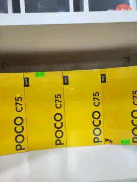 POCO C75 RAM 6/128 BARU!!!