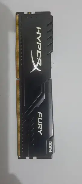 Kingston Hyper X Fury DDR4 8GB 21000 - 2666Mhz Dual Channel Original