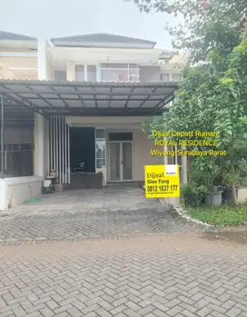 Dijual Rumah Royal Residence Wiyung-Surabaya Barat