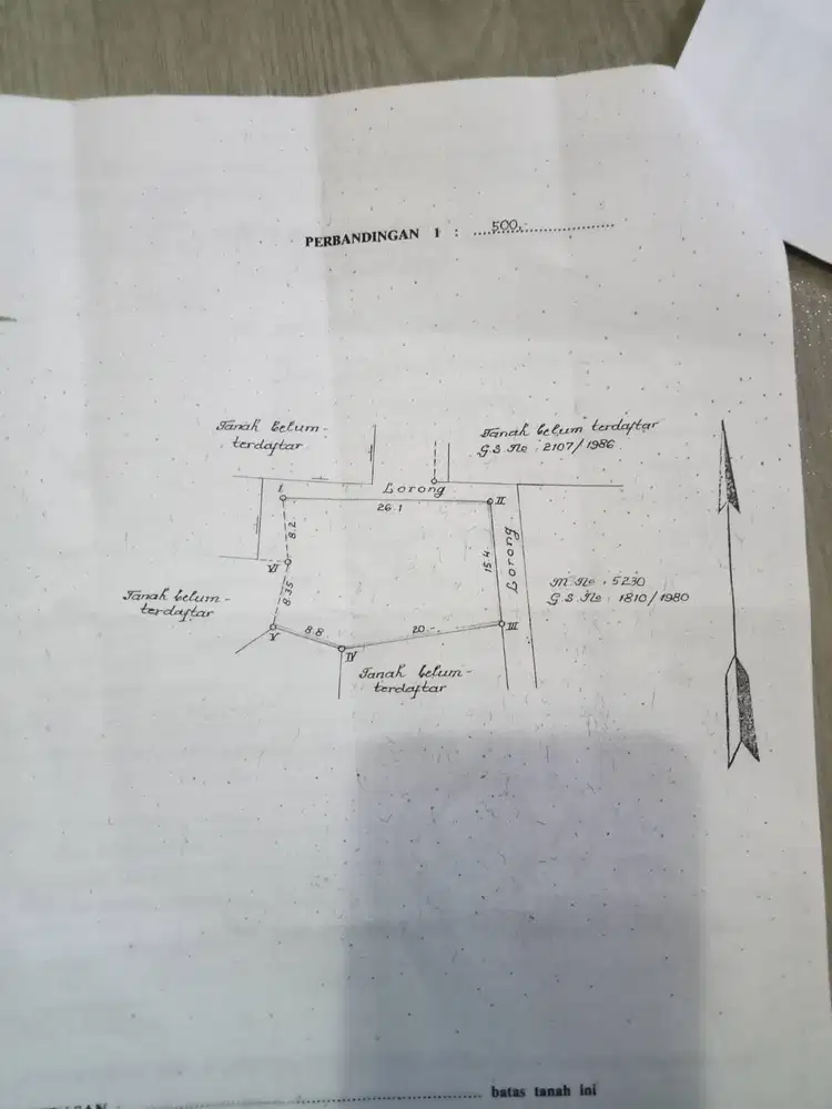 Tanah pekarangan dijual