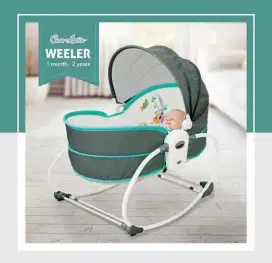 Jual cepat ayunan bayi 5in1 rocker bassinet n carry cot
