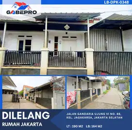 Rumah dijual MURAH daerah Jagakarsa, Jakarta Selatan