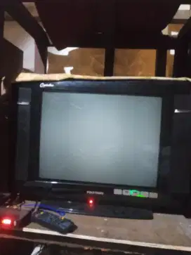 Jual bang tv poltron 21 in normal ada remotnya