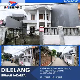 Rumah dijual MURAH daerah Kelapa Dua Wetan, Jakarta Timur