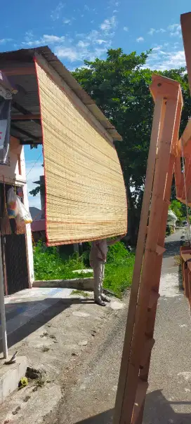 tirai tangga kursi bambu dll