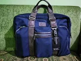 TUMI Alpha Bravo McNair Slim Brief Navy