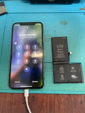 Ganti baterai iphone x bergaransi