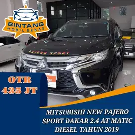 MITSUBISHI PAJERO SPORT DAKAR 2.4 L AT MATIC 2400 CC DIESEL TAHUN 2019