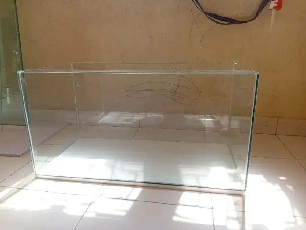 Aquarium kaca 5mm 80 x 40 x 40