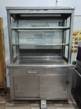 Steling jualan standar 120 cm STAINLESS