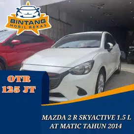 MAZDA 2 R SKYACTIVE 1.5 AT AUTOMATIC 1500 CC BENSIN TAHUN 2014