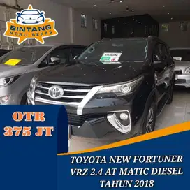 TOYOTA NEW FORTUNER VRZ 2.4 AT AUTOMATIC 2400 CC DIESEL TAHUN 2018