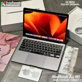 MACBOOK AIR M1 13’’ CHIP M1 8GB/256GB GRAY BH 94% FULLSET IBOX