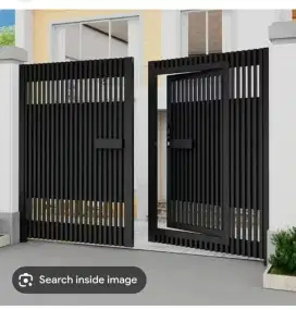 Bengkel las Lampung tralis kanopi pintu pagar gerbang tangga