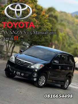 avanza s mt 2011 Antik